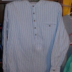 LEE VALLEY IRELAND BUTTON DOWN SHIRT-SZ LARGE-MINT,EXCELLENT-NO TAGS